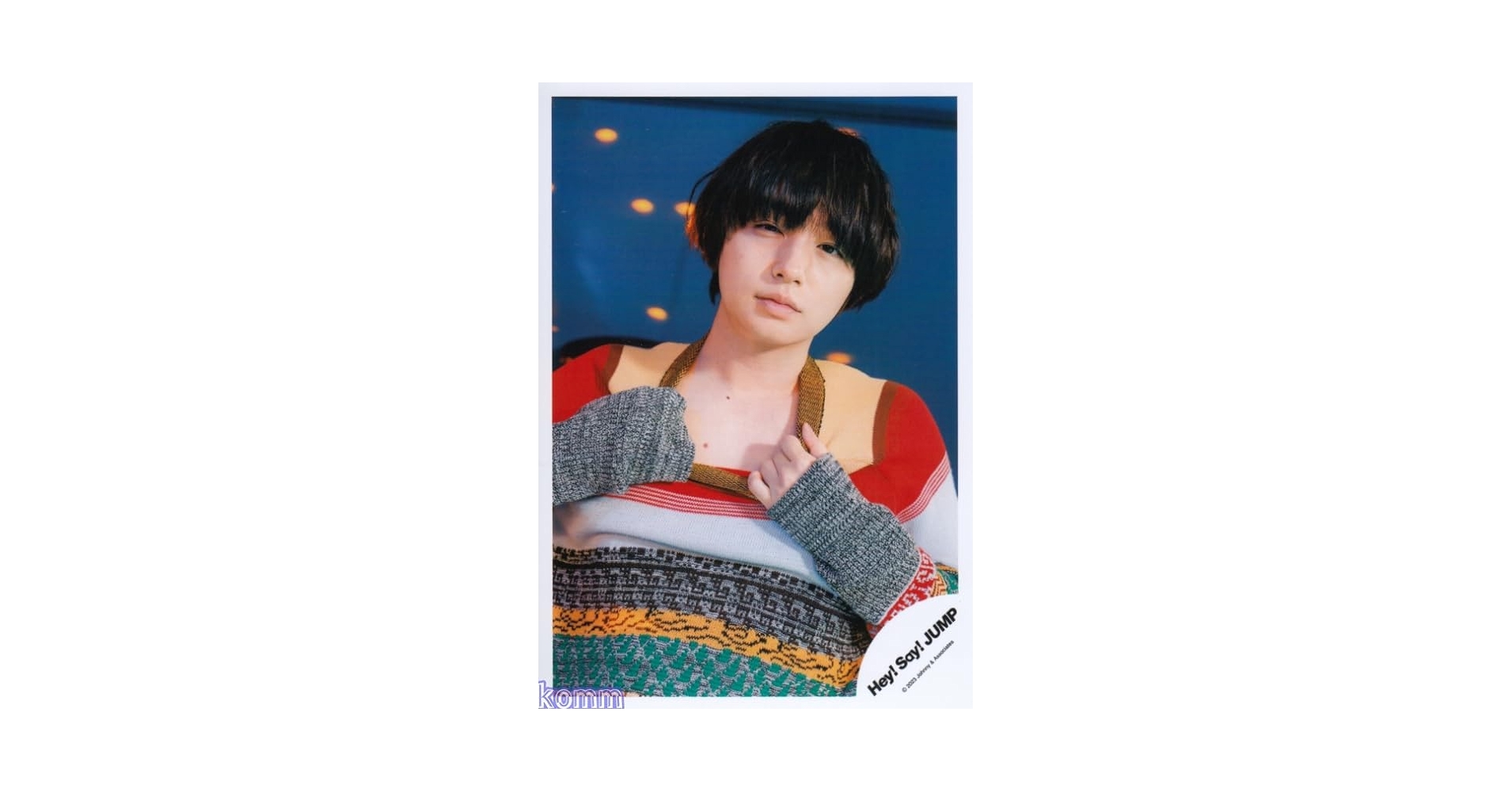 Amazon.co.jp: Hey! Say! JUMP 公式生写真（伊野尾慧）HAL00773